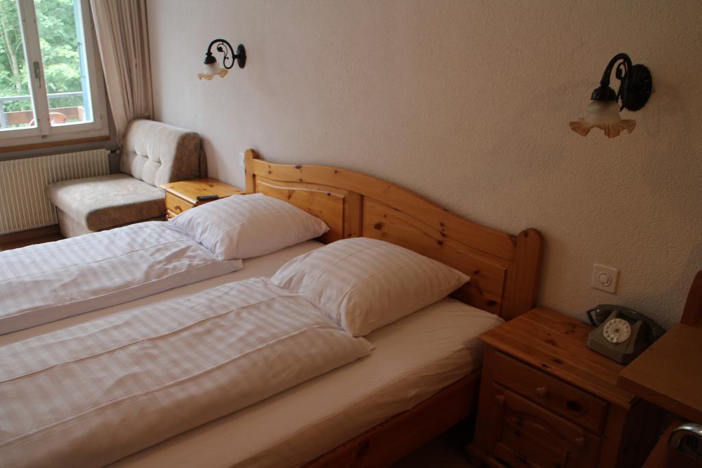 Hotel Restaurant Jungfrau 라우터브루넨 객실 사진